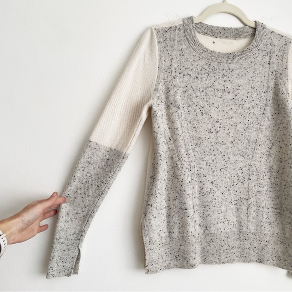 Rag & Bone Cashmere Tamara Melange Pullover Sweater extra small crew knit grey - Picture 9 of 14